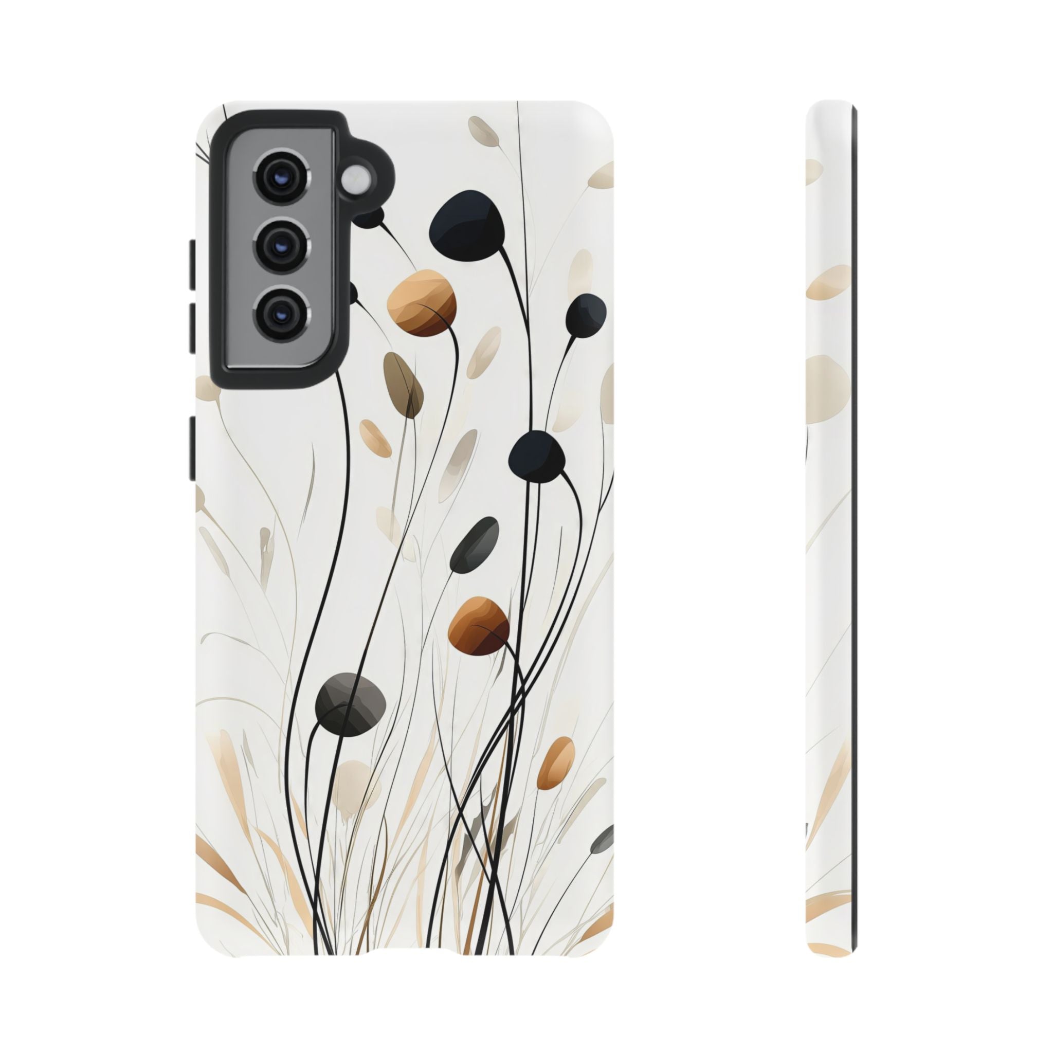 Floral Breeze Tough Samsung Galaxy Case | Neutral Botanical