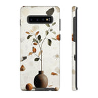 Floral Terrazzo Samsung Galaxy Case | Minimal Vase Botanical