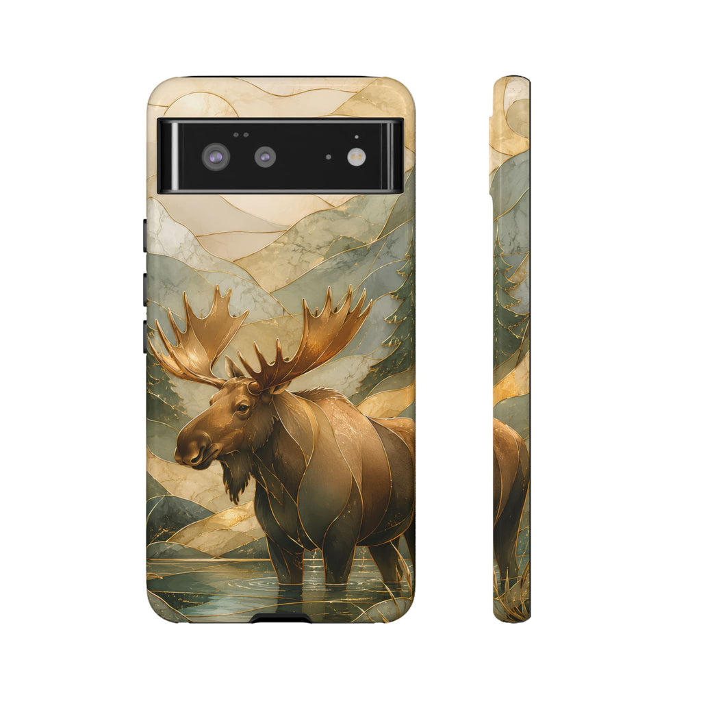 Moose Google Pixel Phone Case | Mountain Lake Phone Case