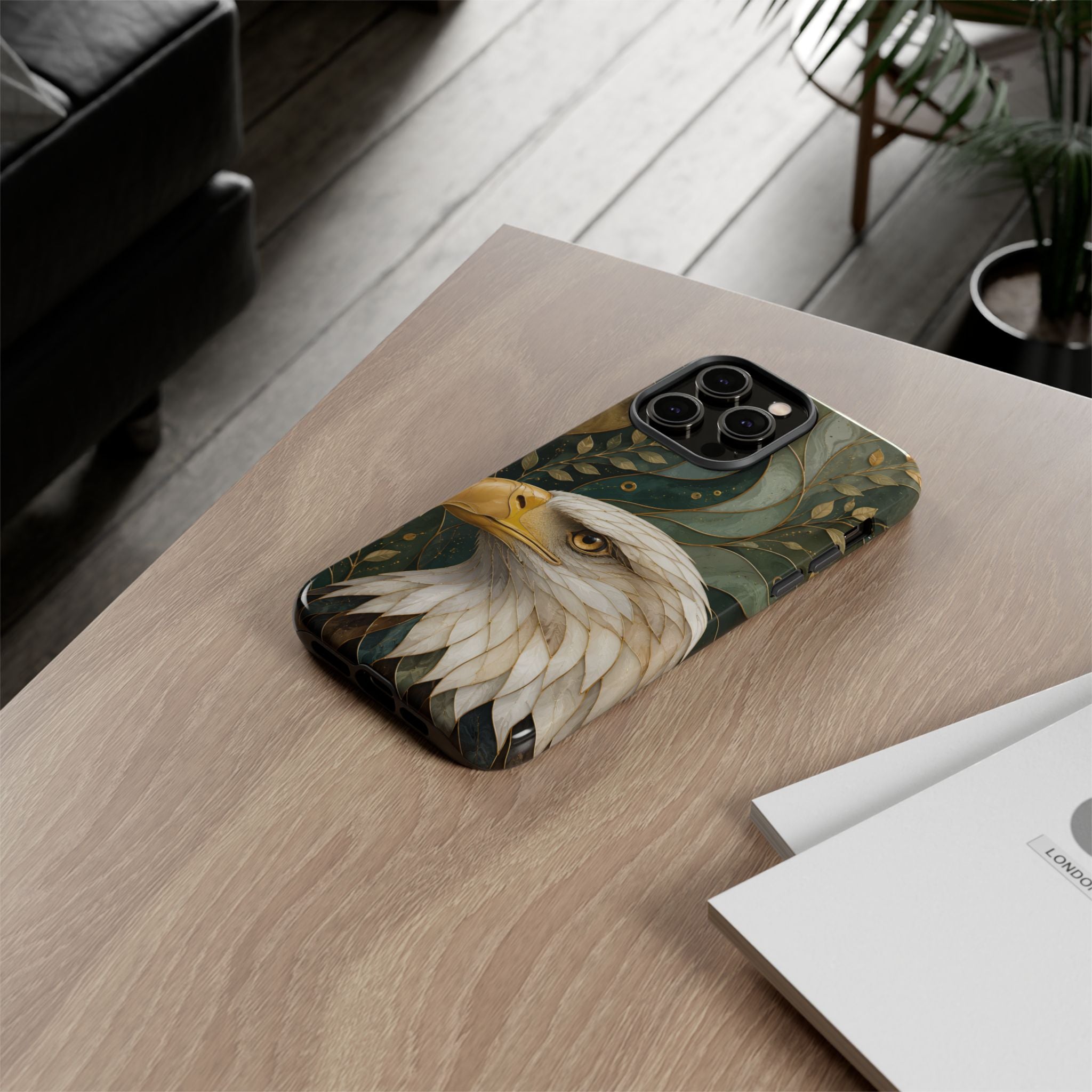 Bald Eagle iPhone Case | Patriotic Wildlife Art Cover
