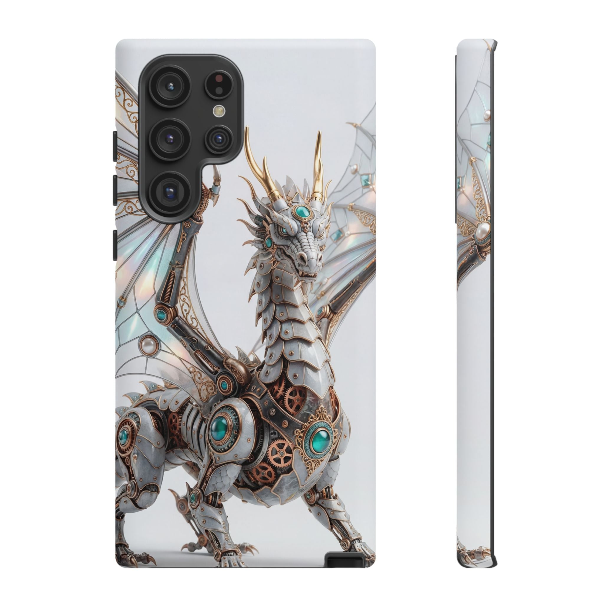 Steampunk Mechanical Dragon Samsung Galaxy Case — Fantasy Armor Protective Cover