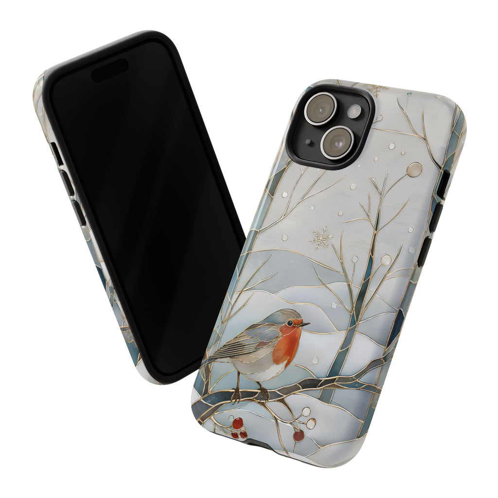Robin iPhone Case | Winter Bird iPhone Case