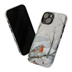 Robin iPhone Case | Winter Bird iPhone Case