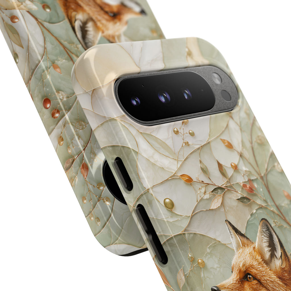Fox Google Pixel Phone Case | Woodland Fox Art Cover