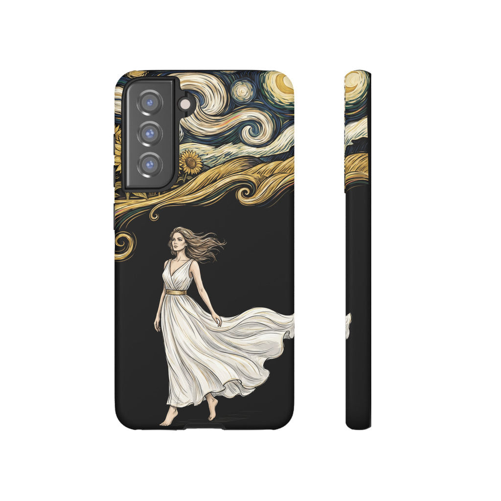Custodia per telefono Samsung "Musa Greca" | Cover protettiva artistica con dea
