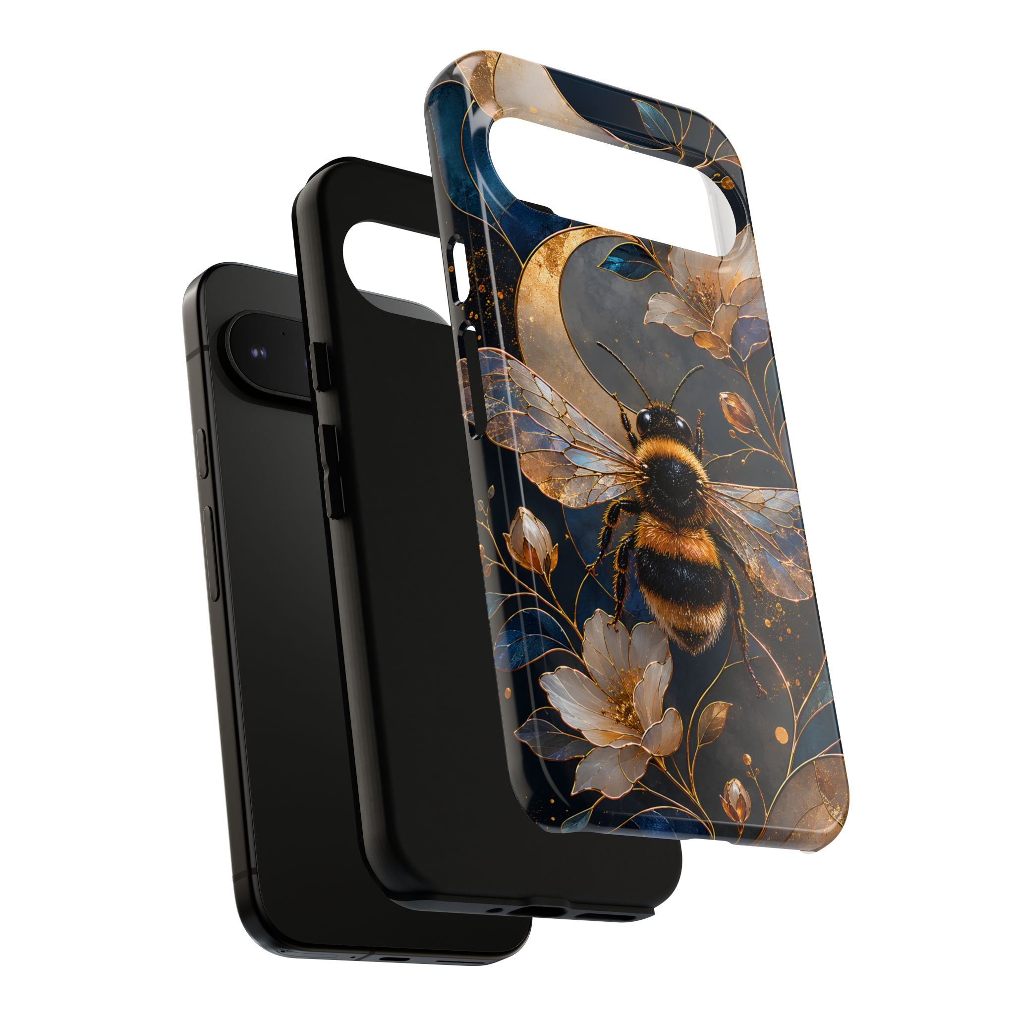 Bumblebee Google Pixel Phone Case | Moonlit Bee Art Cover