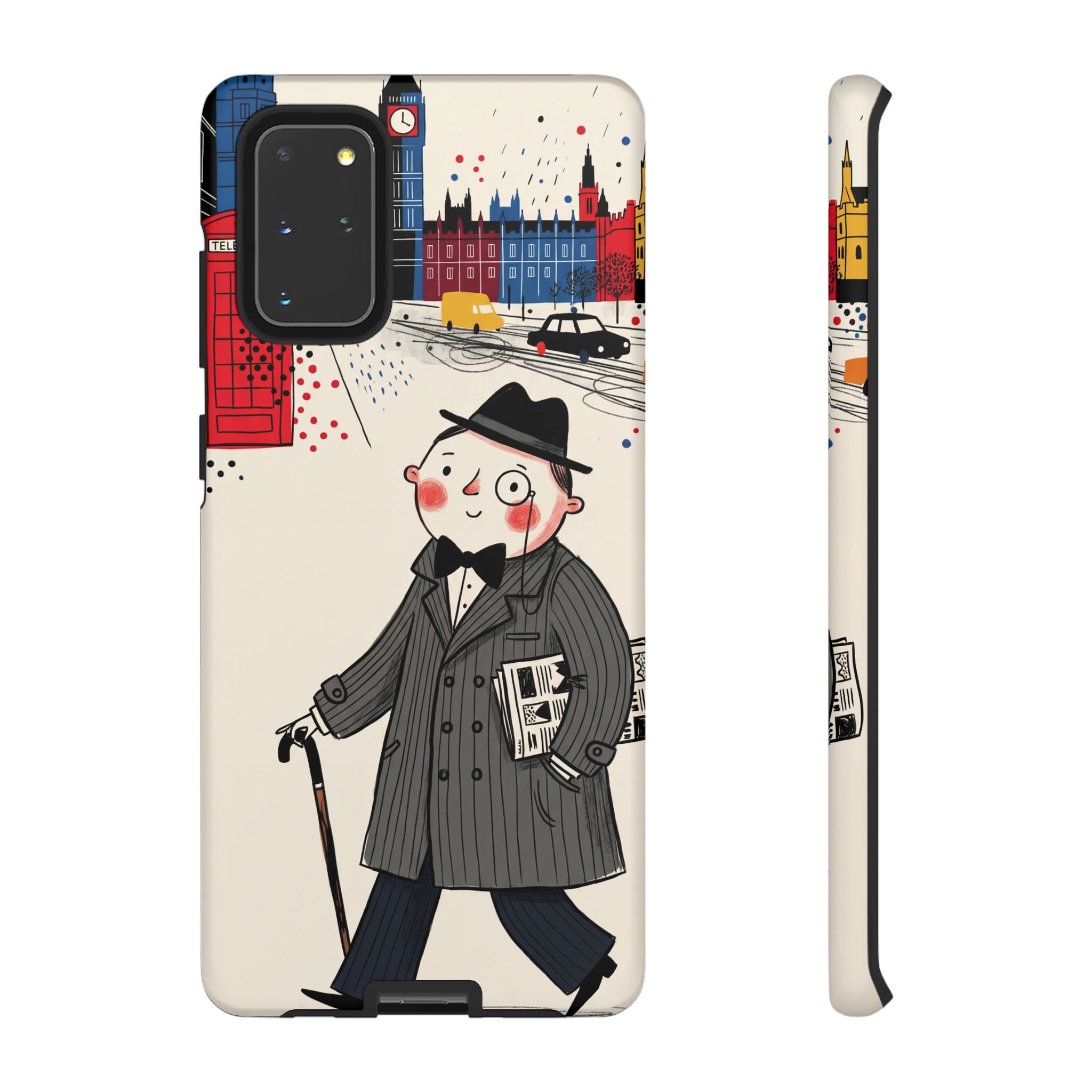 Detective in London Samsung Galaxy Phone Case