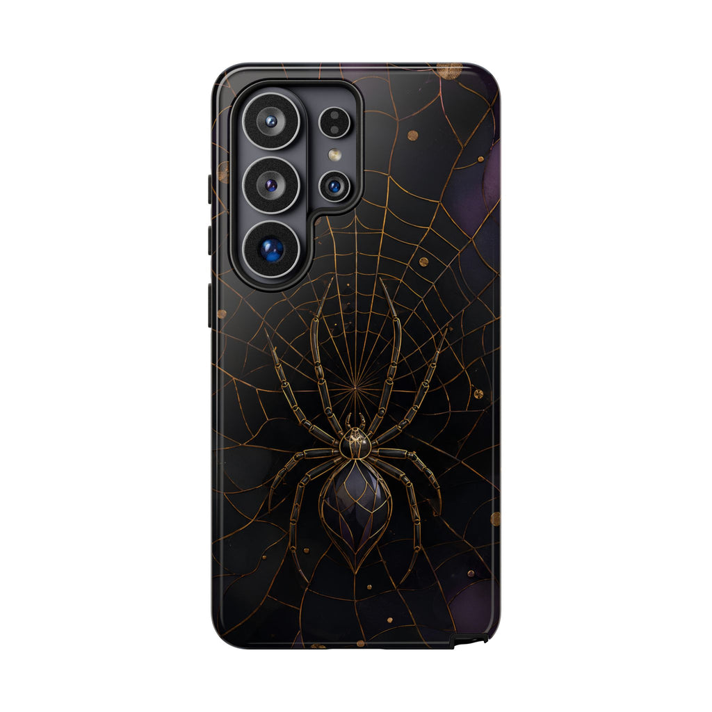 Spider Web Samsung Galaxy Phone Case | Gothic Spider Art Cover