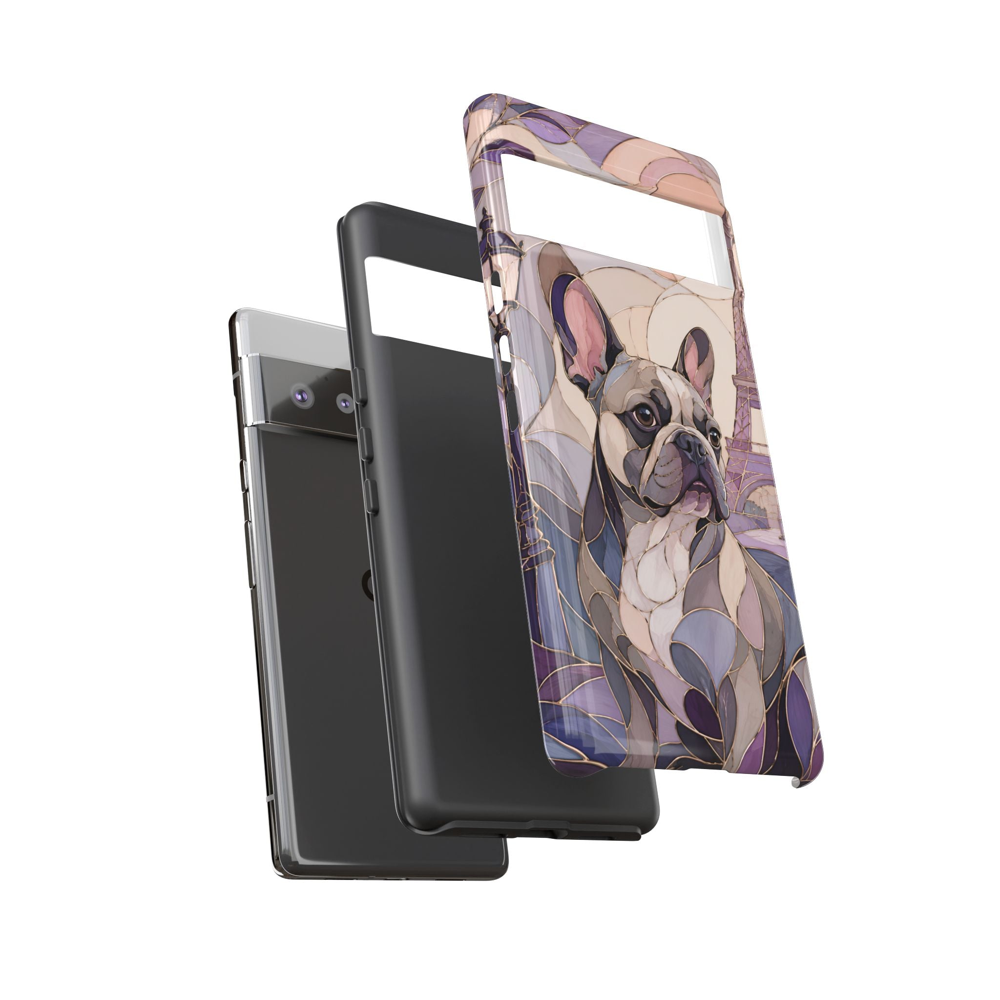 French Bulldog Google Pixel Phone Case | Paris Dog Phone Case