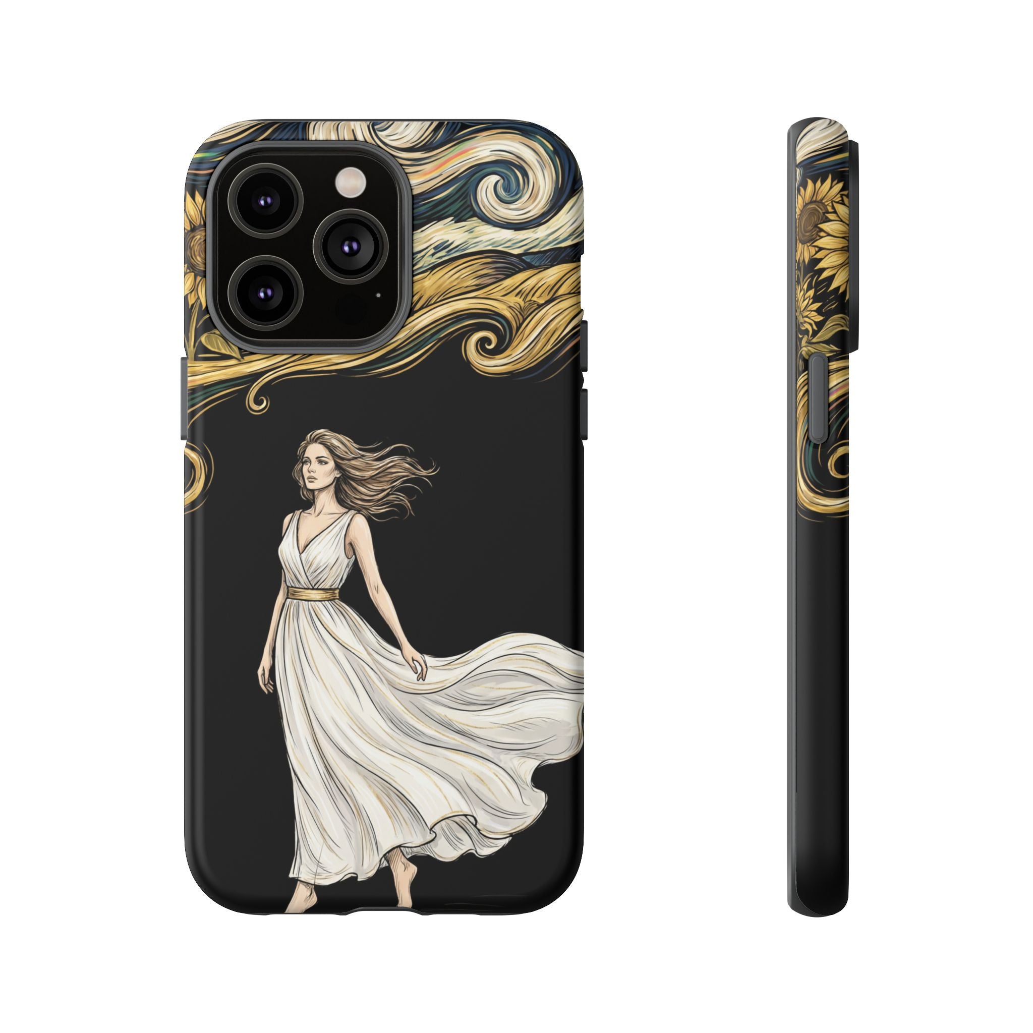 Grecian Muse iPhone Case | Artistic Goddess Protective Case