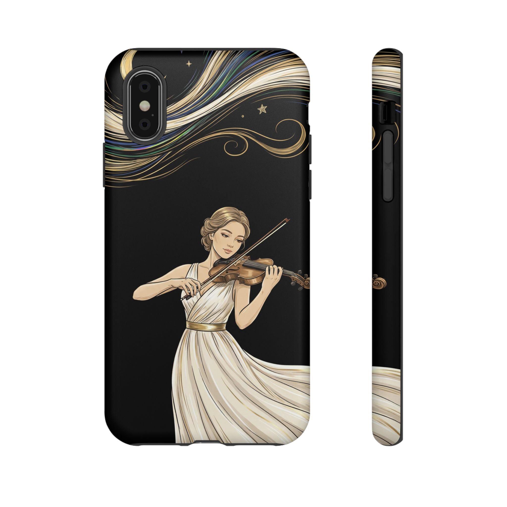 Violinist iPhone Case | Elegant Classical Musicist Design