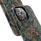 Batik Vibrant Paisley Protective Tough iPhone Case
