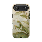 Praying Mantis iPhone Case | Stained Glass Insect iPhone Case