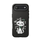 Cover per telefono Gatto Carino Confuso — Custodia protettiva con grafica "Hmm??"