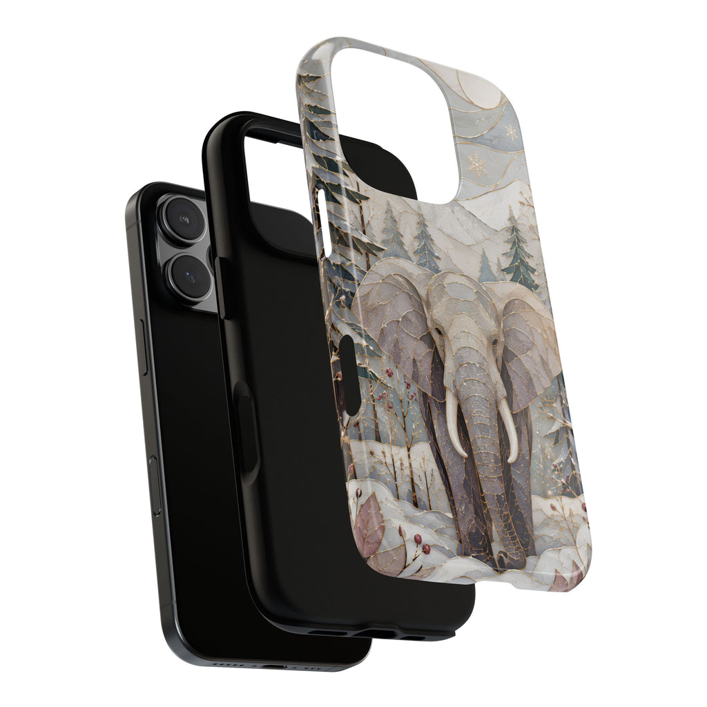 Elephant iPhone Case | Winter Forest iPhone Case