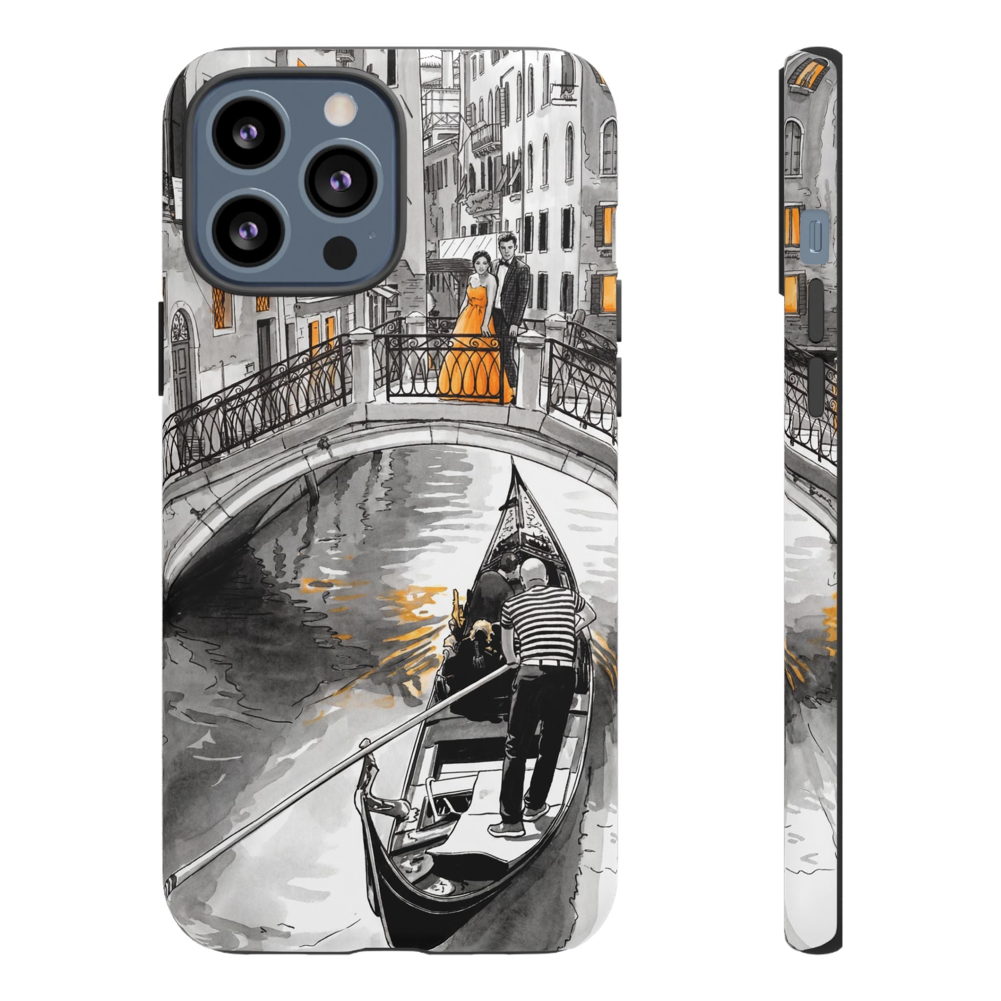 Venice Gondola iPhone Case | Romantic Canal Scene Protective Case