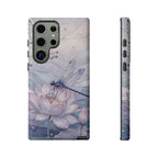 Lotus Dragonfly Samsung Galaxy Phone Case | Water Lily Phone Case