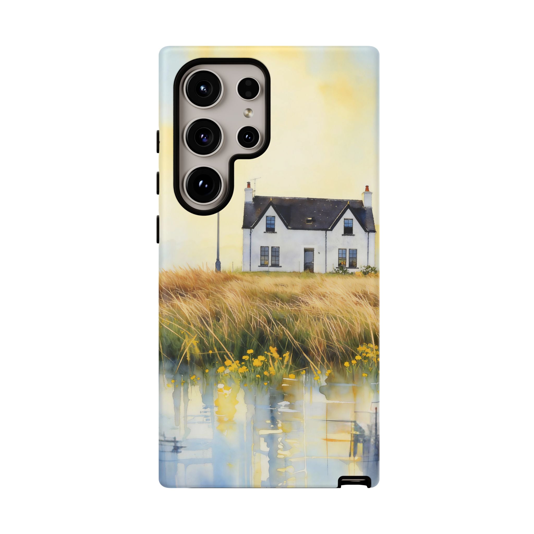 Scottish Highlands Samsung Galaxy Phone Case | Isle of Skye Hill Cottage
