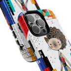 Catwalk City iPhone Case | Cute Fashion Cat