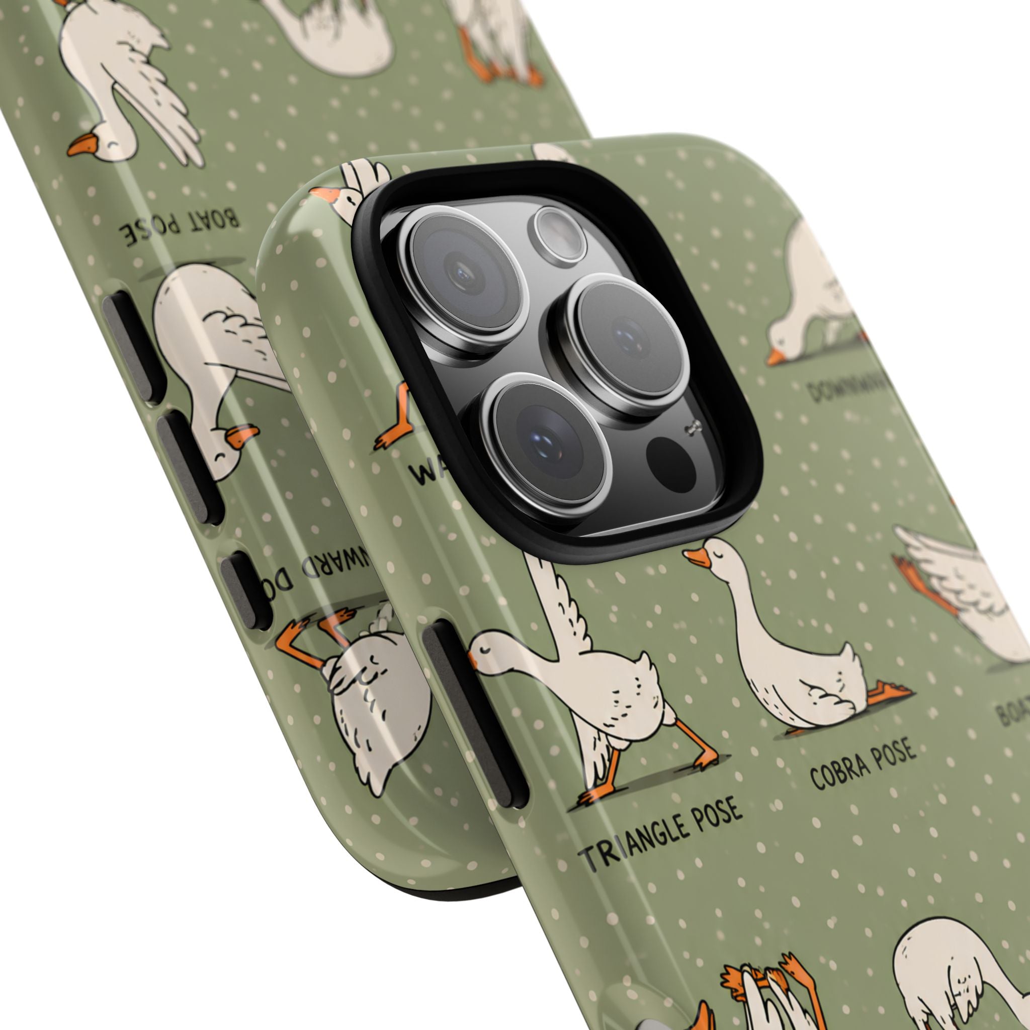 Yoga Goose iPhone Case | Funny Goose Yoga Cover