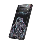 Space Explorer Astronaut Neon Google Pixel Phone Case