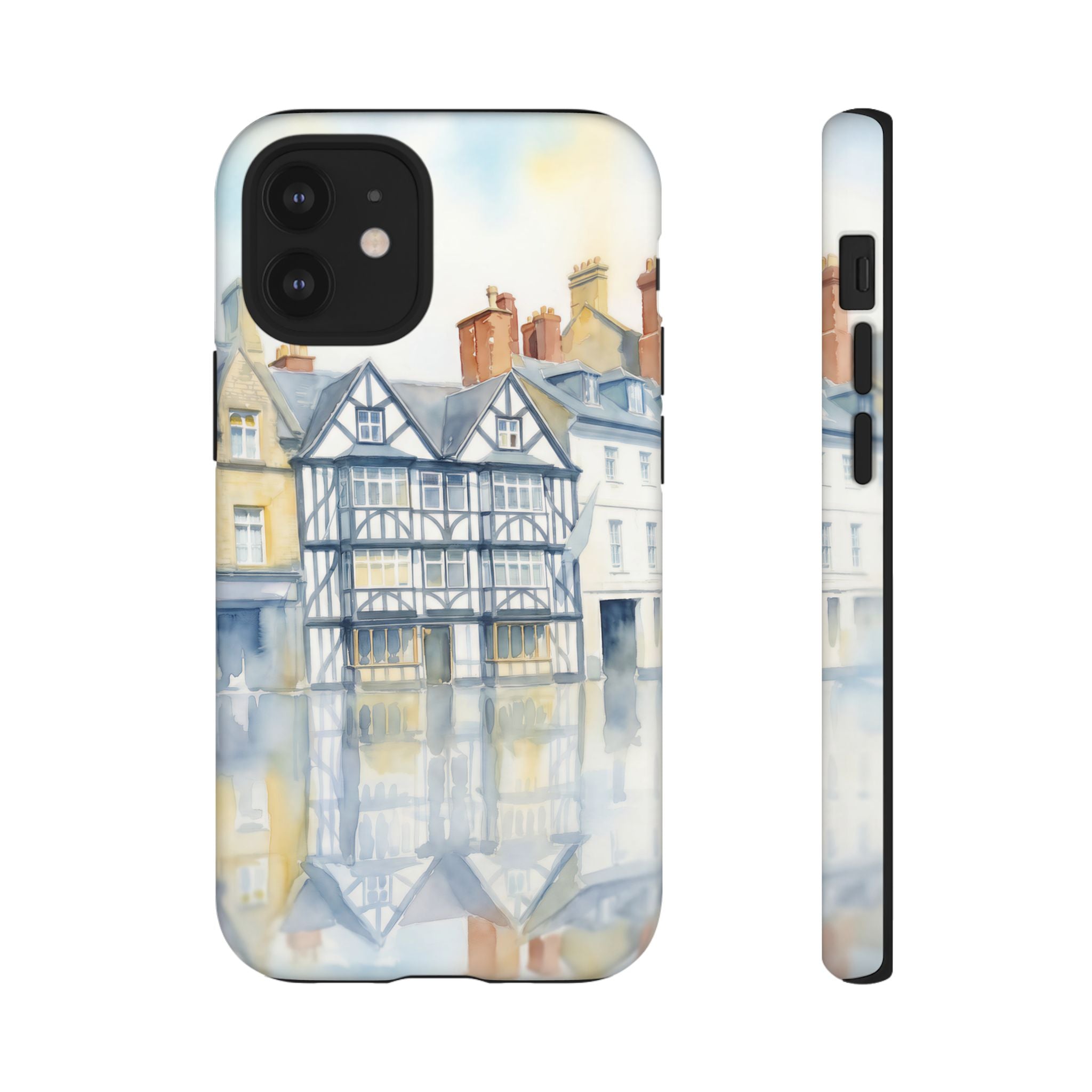 English Tudor Building Aesthetic iPhone Case