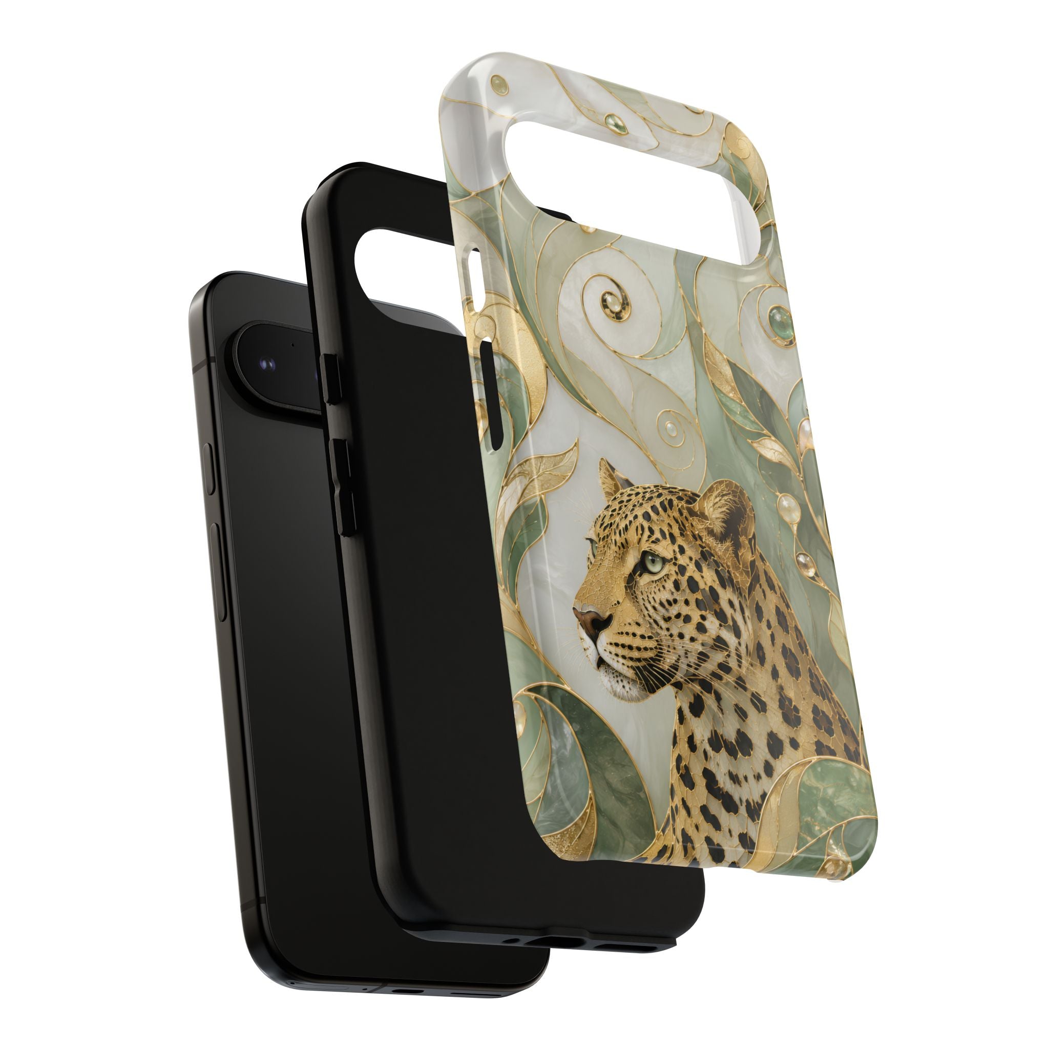Leopard Google Pixel Phone Case | Elegant Big Cat Art Cover