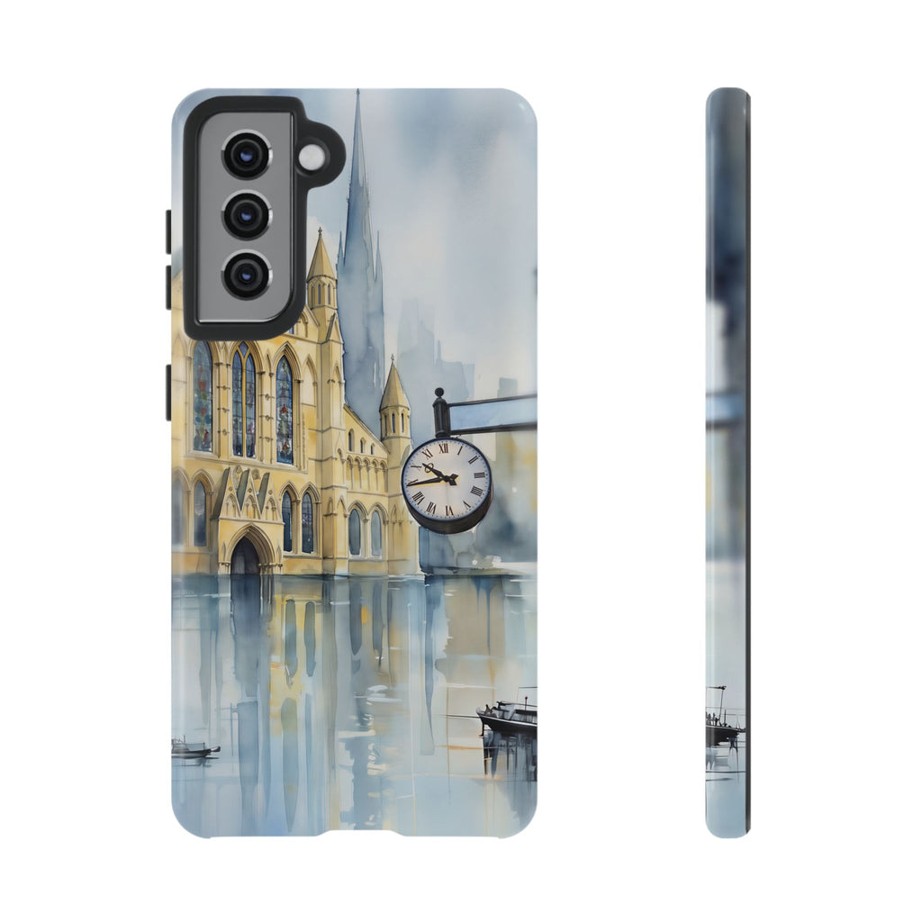 Custodia per telefono Samsung Galaxy York Rotary Clock Heritage