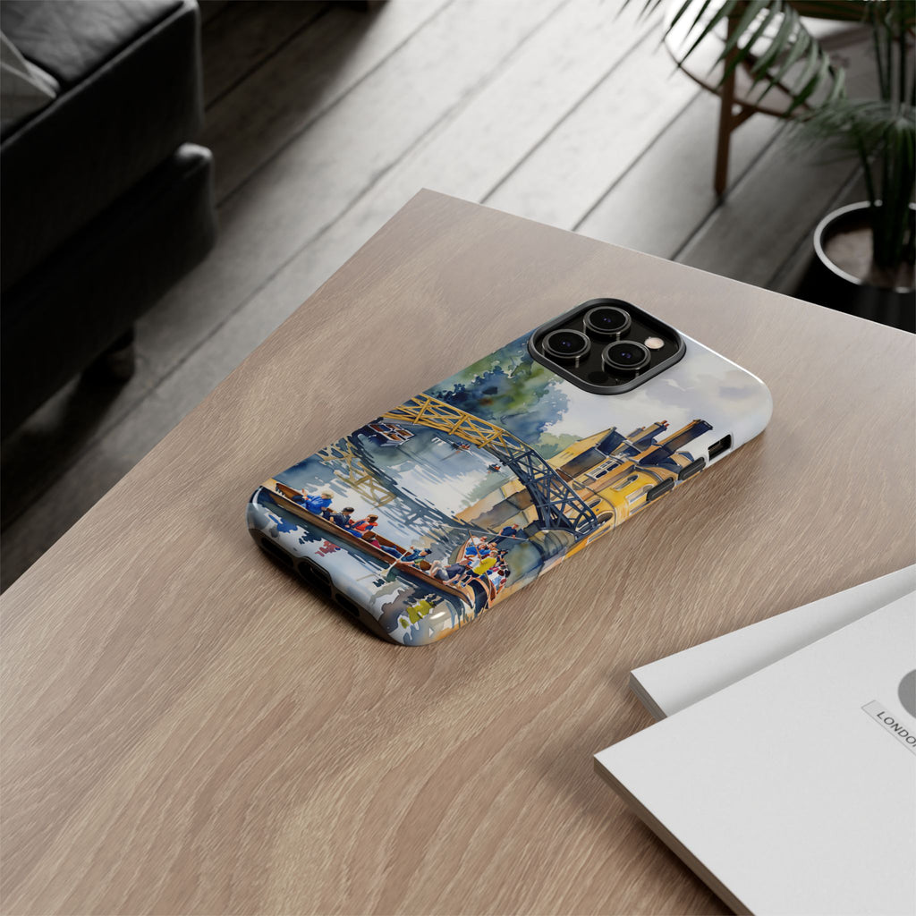 British Heritage iPhone Case | Cambridge Mathematical Bridge