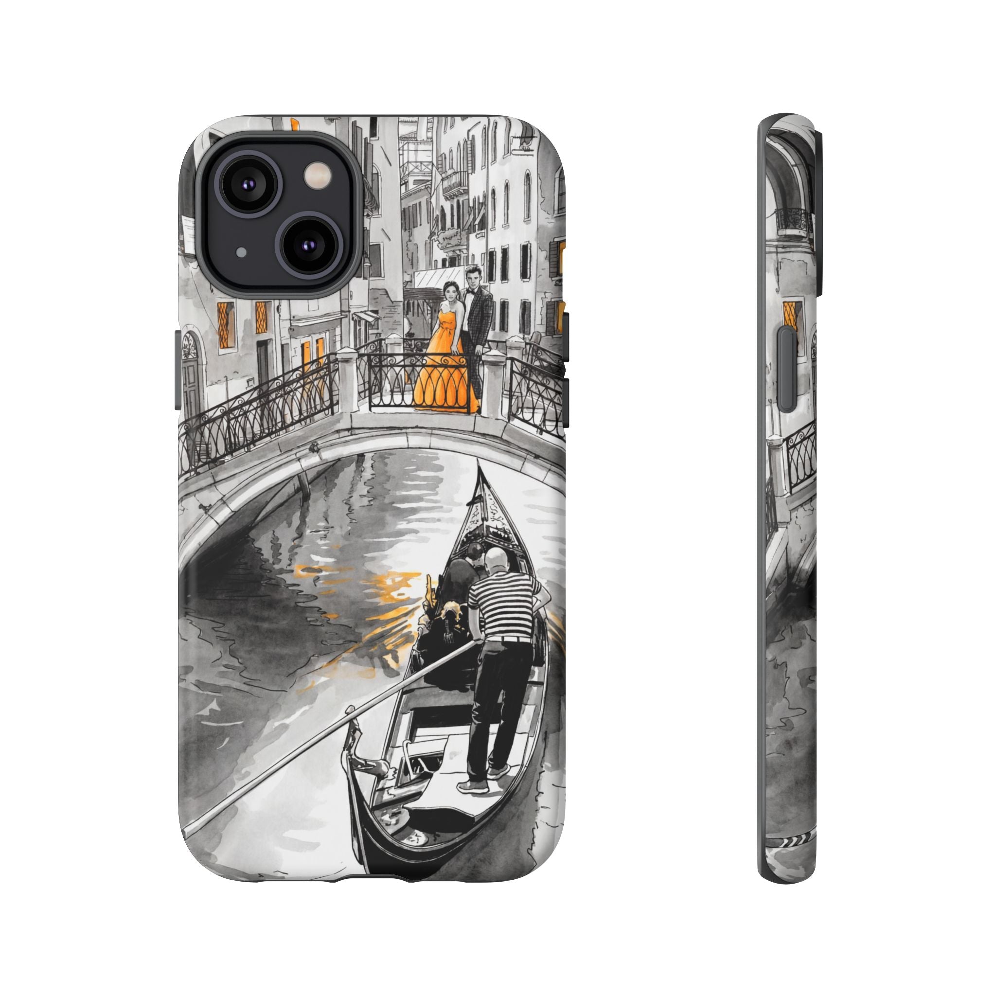 Venice Gondola iPhone Case | Romantic Canal Scene Protective Case