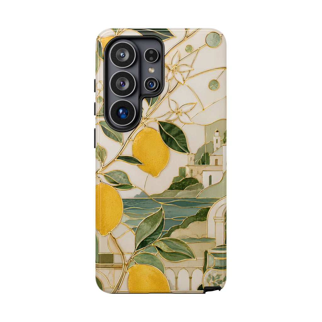 Italian Lemon Samsung Galaxy Phone Case | Amalfi Coast Phone Case