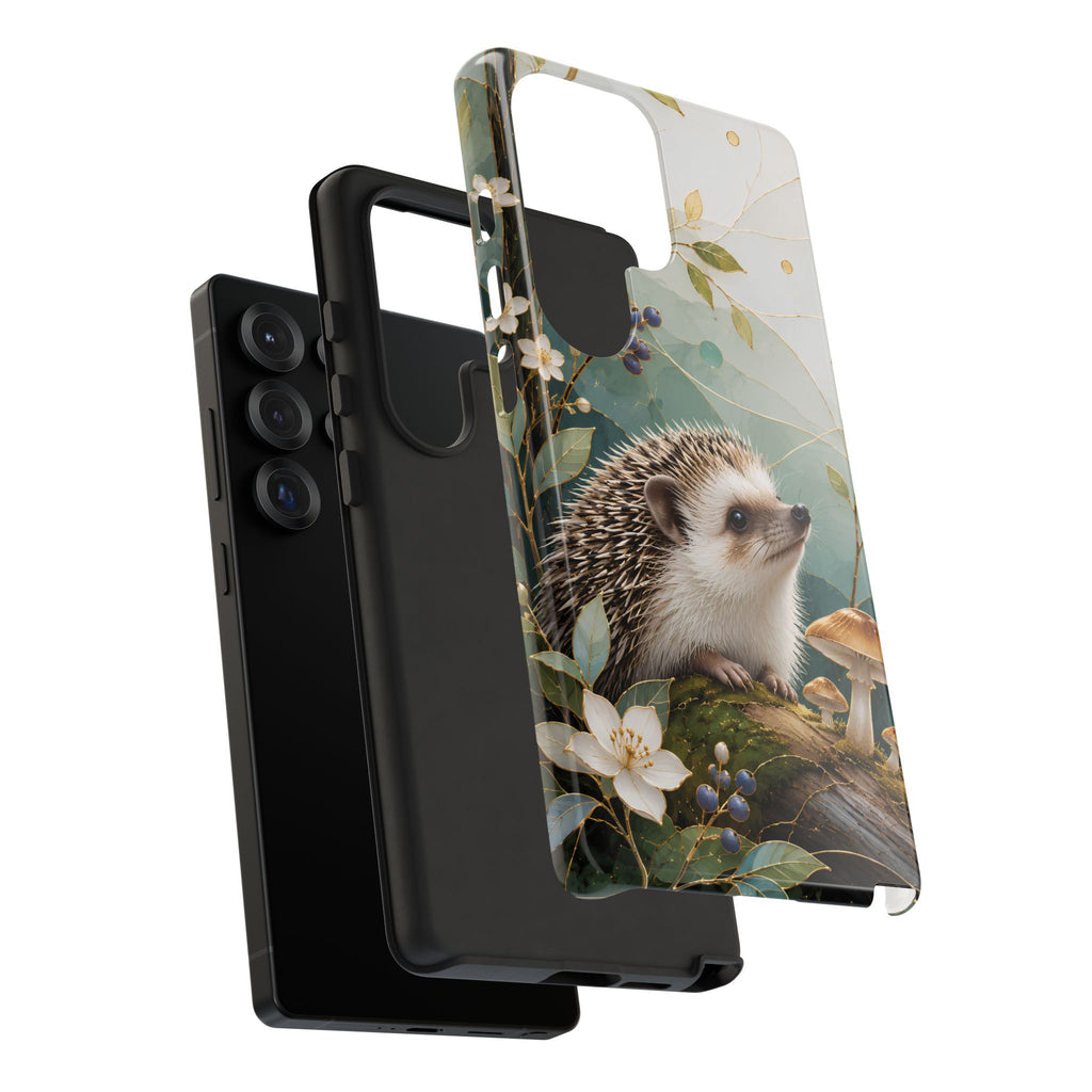 Hedgehog Samsung Galaxy Phone Case | Woodland Phone Case