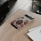 Cover protettiva "Vintage Red Beetle" per Google Pixel | Fantasia Floreale Coccinella