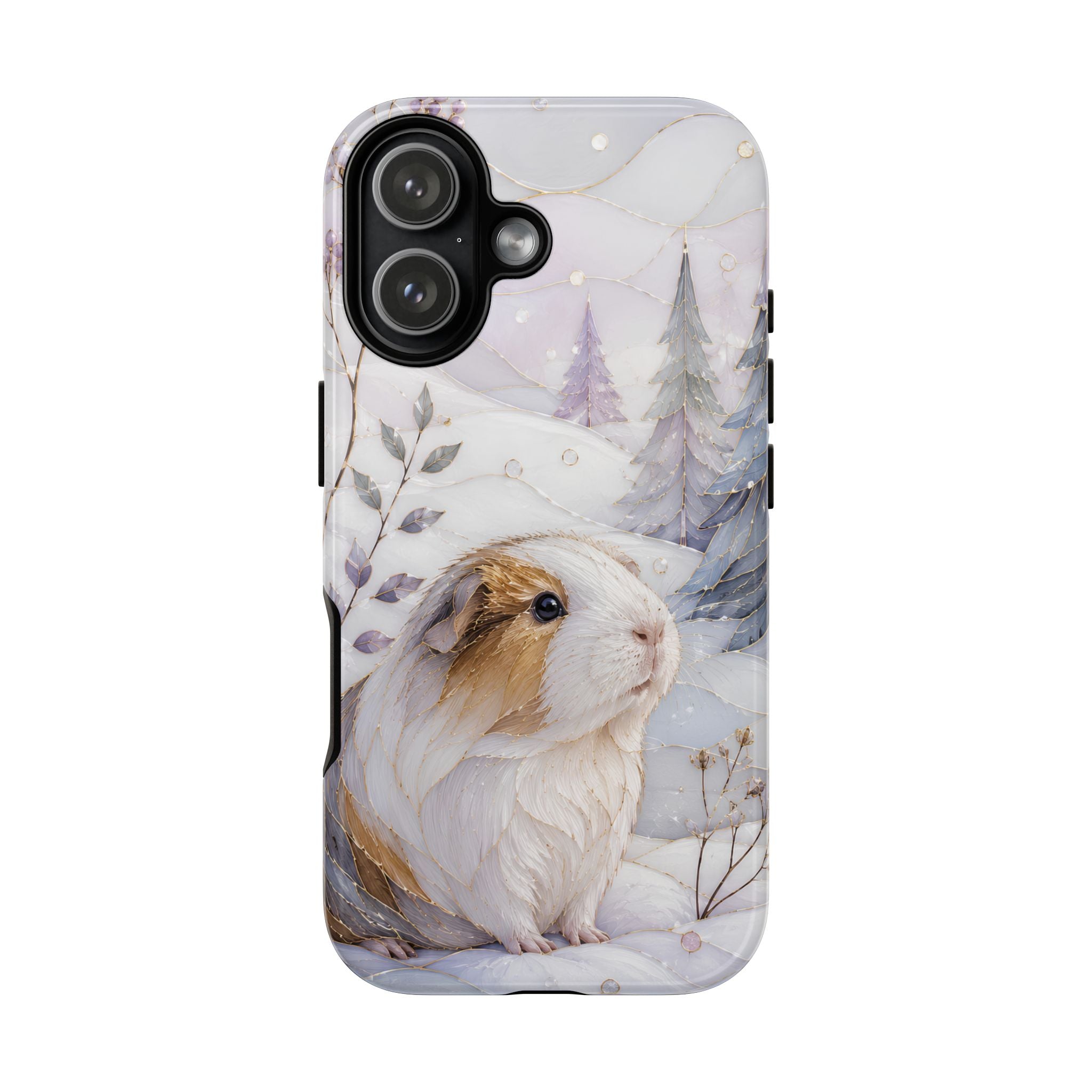 Guinea Pig iPhone Case | Winter Guinea Pig iPhone Case