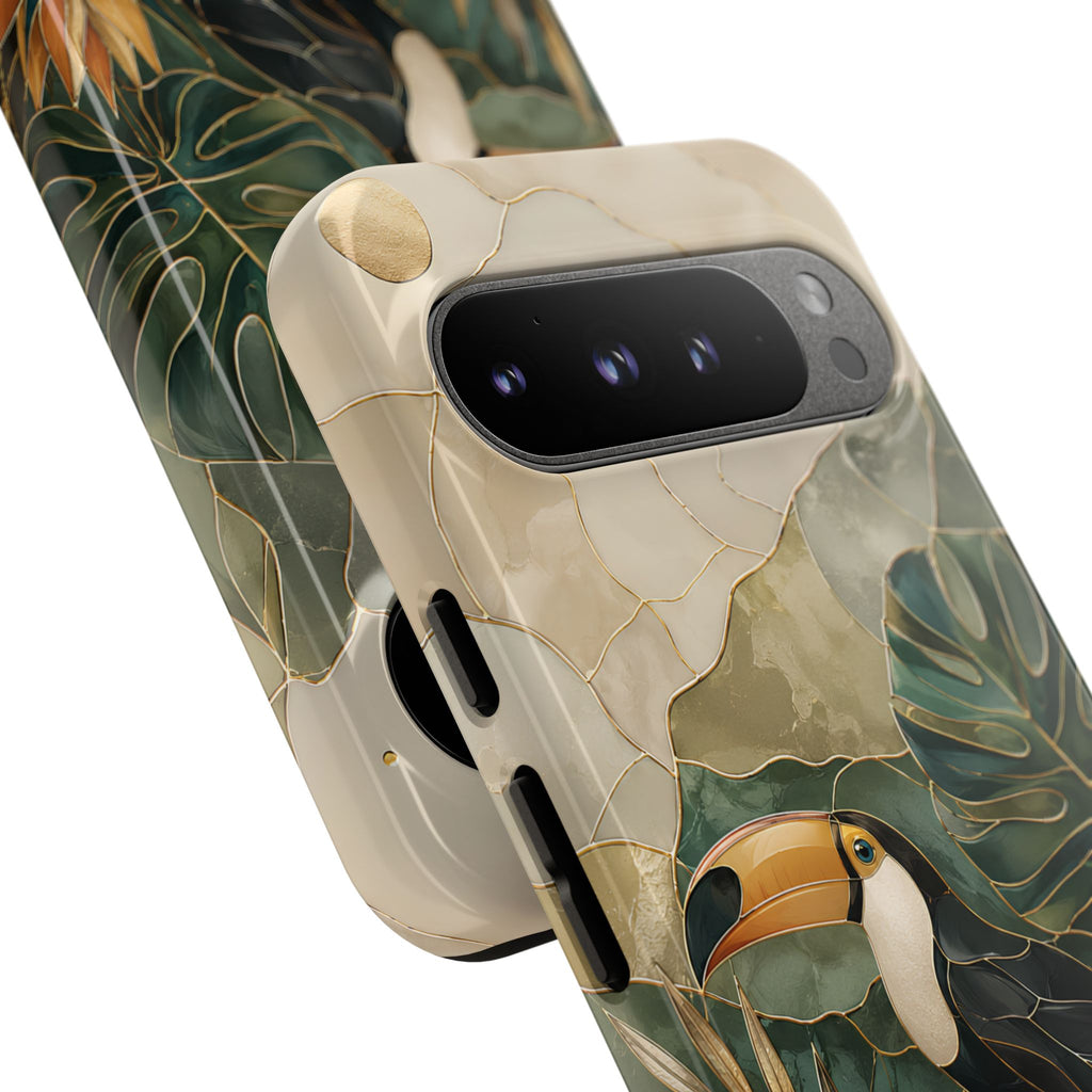 Toucan Google Pixel Phone Case | Tropical Bird Phone Cover