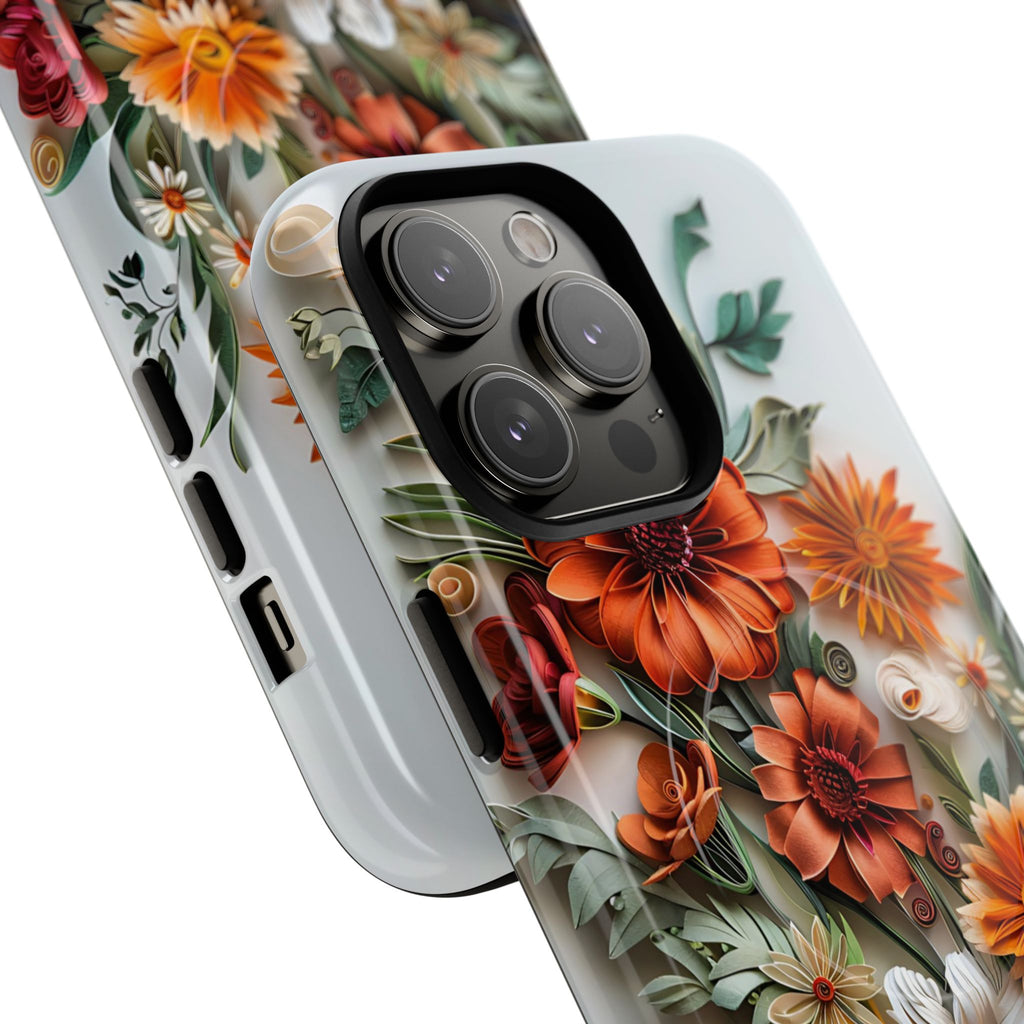 Floral Autumn Bouquet Tough MagSafe Phone Case