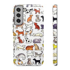 Dog Pattern Samsung Galaxy Case | Cute Colourful Dogs