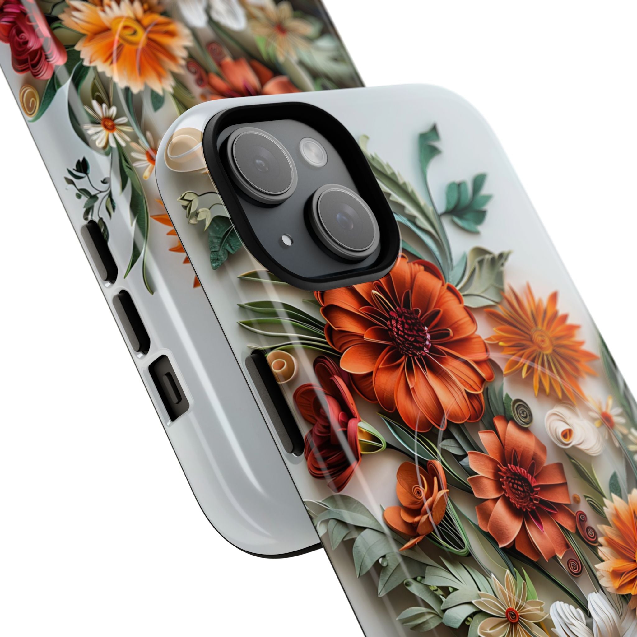 Floral Autumn Bouquet Tough MagSafe Phone Case