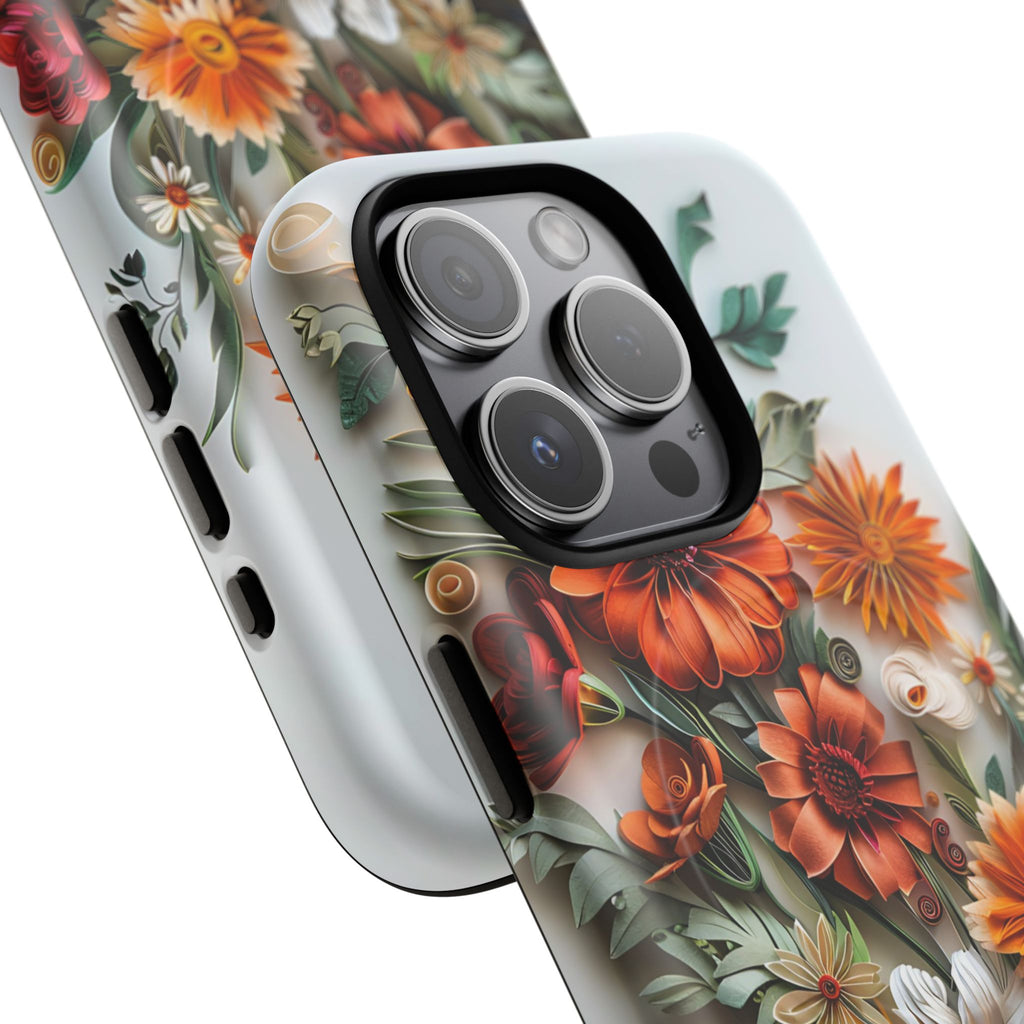 Floral Autumn Bouquet Tough MagSafe Phone Case