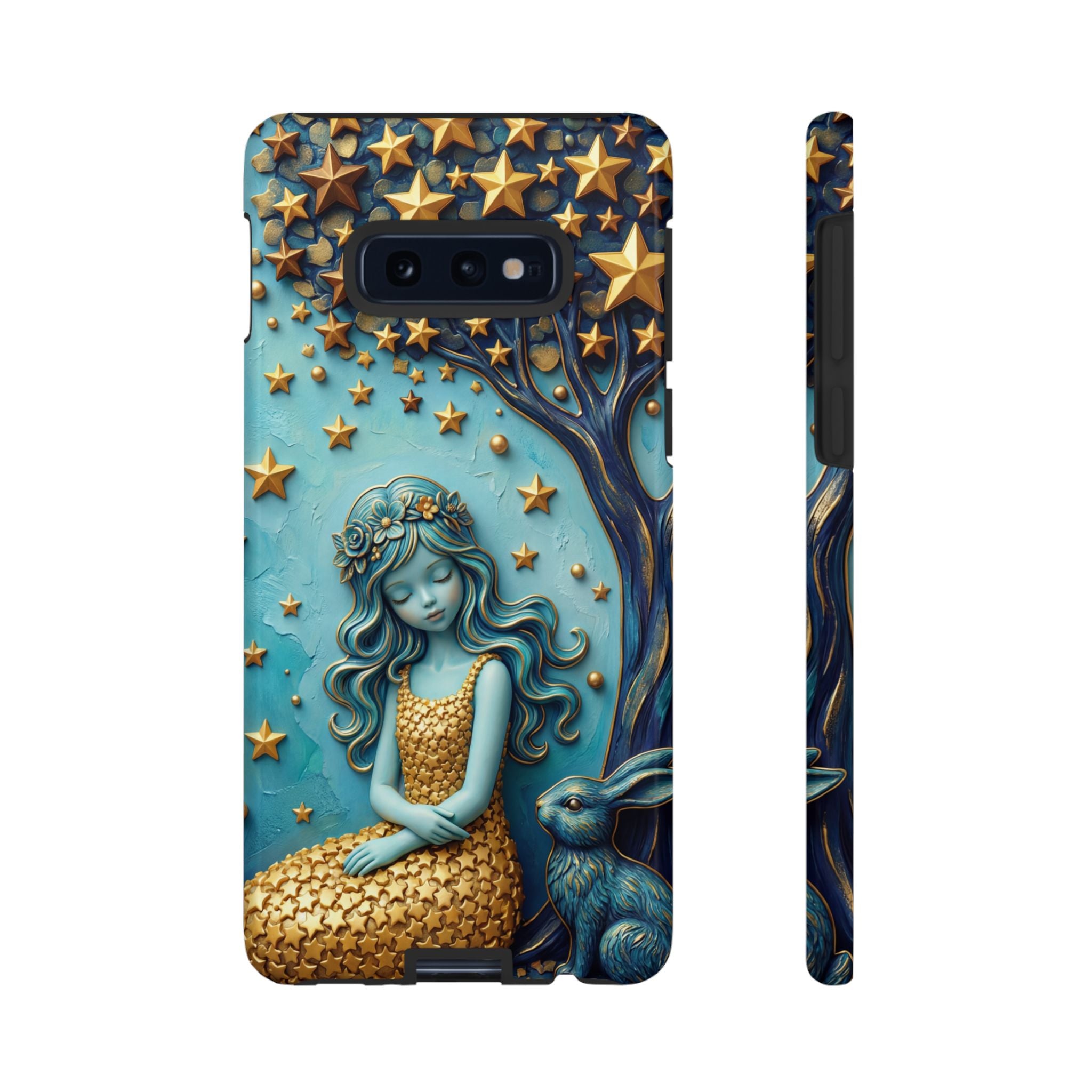 Dreamy Maiden & Star Tree Samsung Galaxy Phone Case