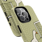 Funny Goose Soccer iPhone Case | Cute Sports Bird Cover