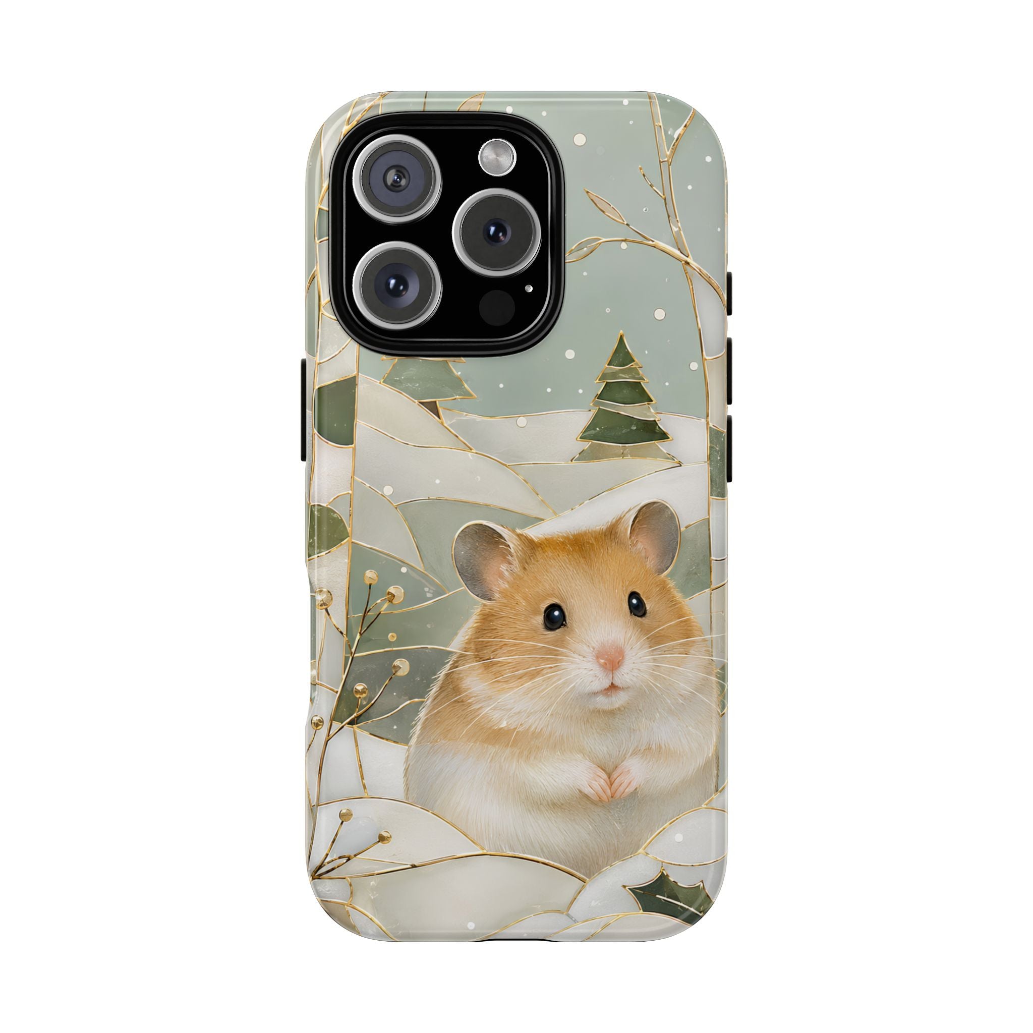 Hamster iPhone Case | Winter Hamster iPhone Case