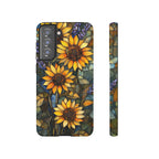 Sunflower Stained Glass Samsung Galaxy Case