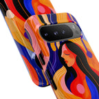 Abstract Colourful Woman Google Pixel Tough Case | Vibrant Artistic
