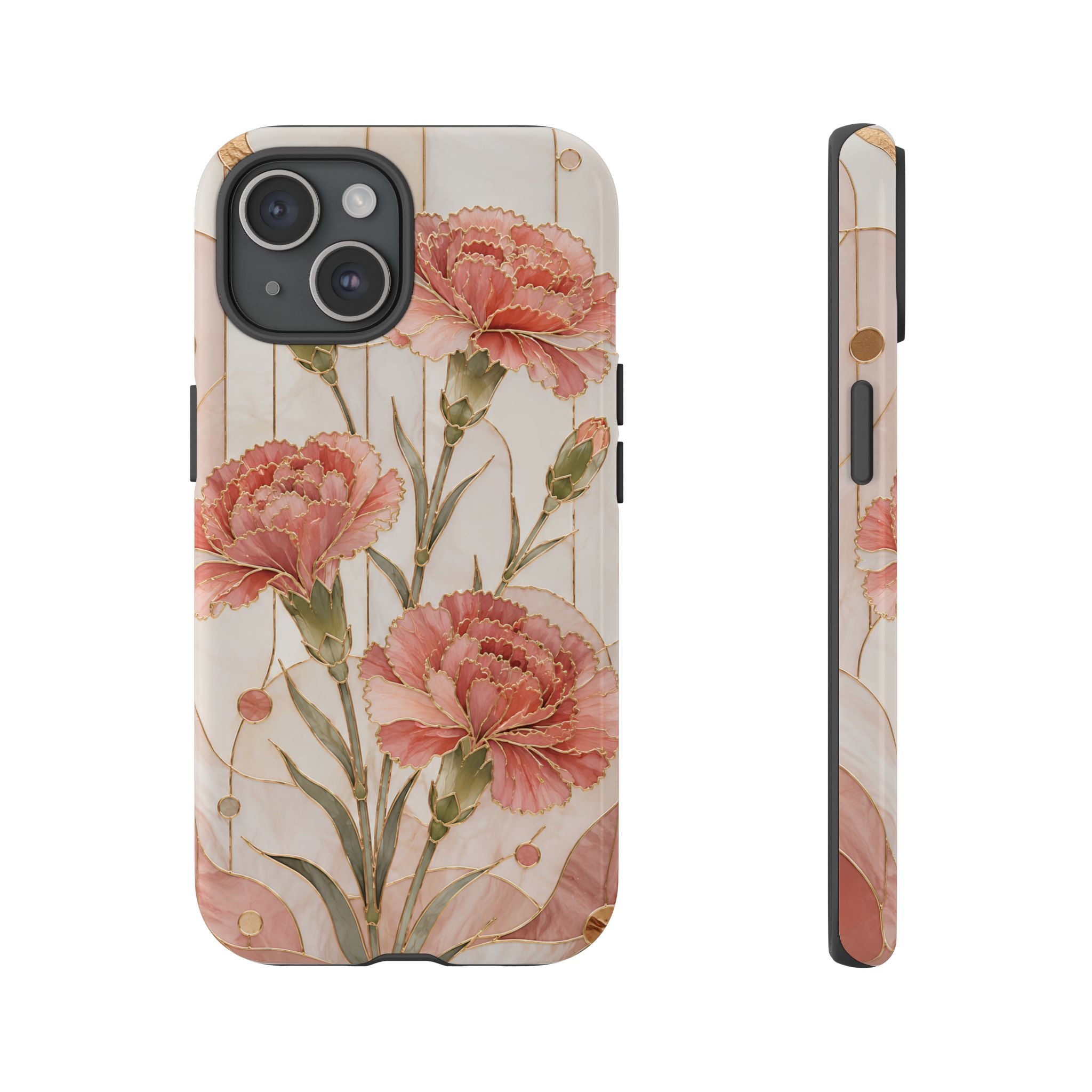 Carnation iPhone Case | Pink Floral iPhone Case
