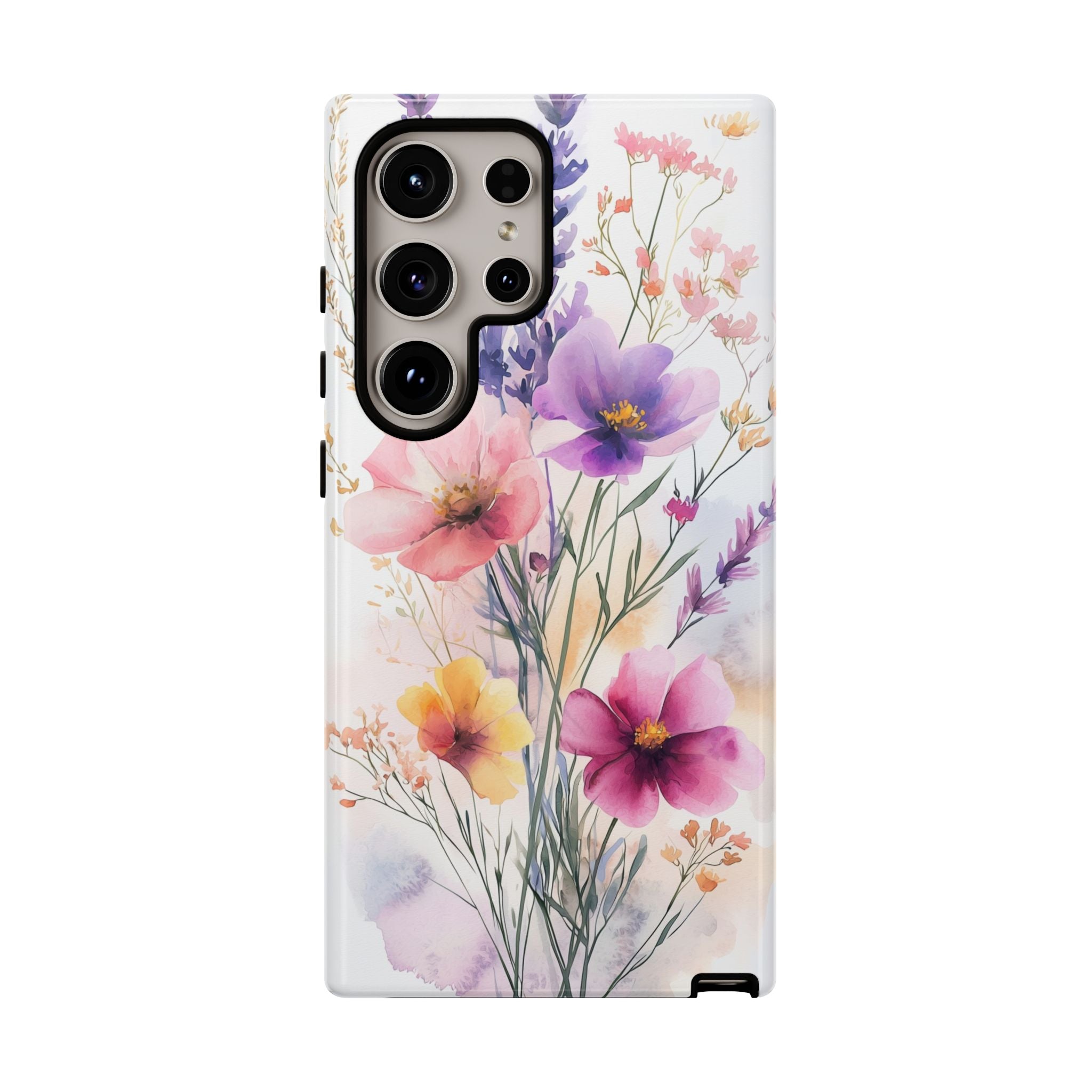 Floral Watercolour Samsung Galaxy Case | Pastel Bouquet