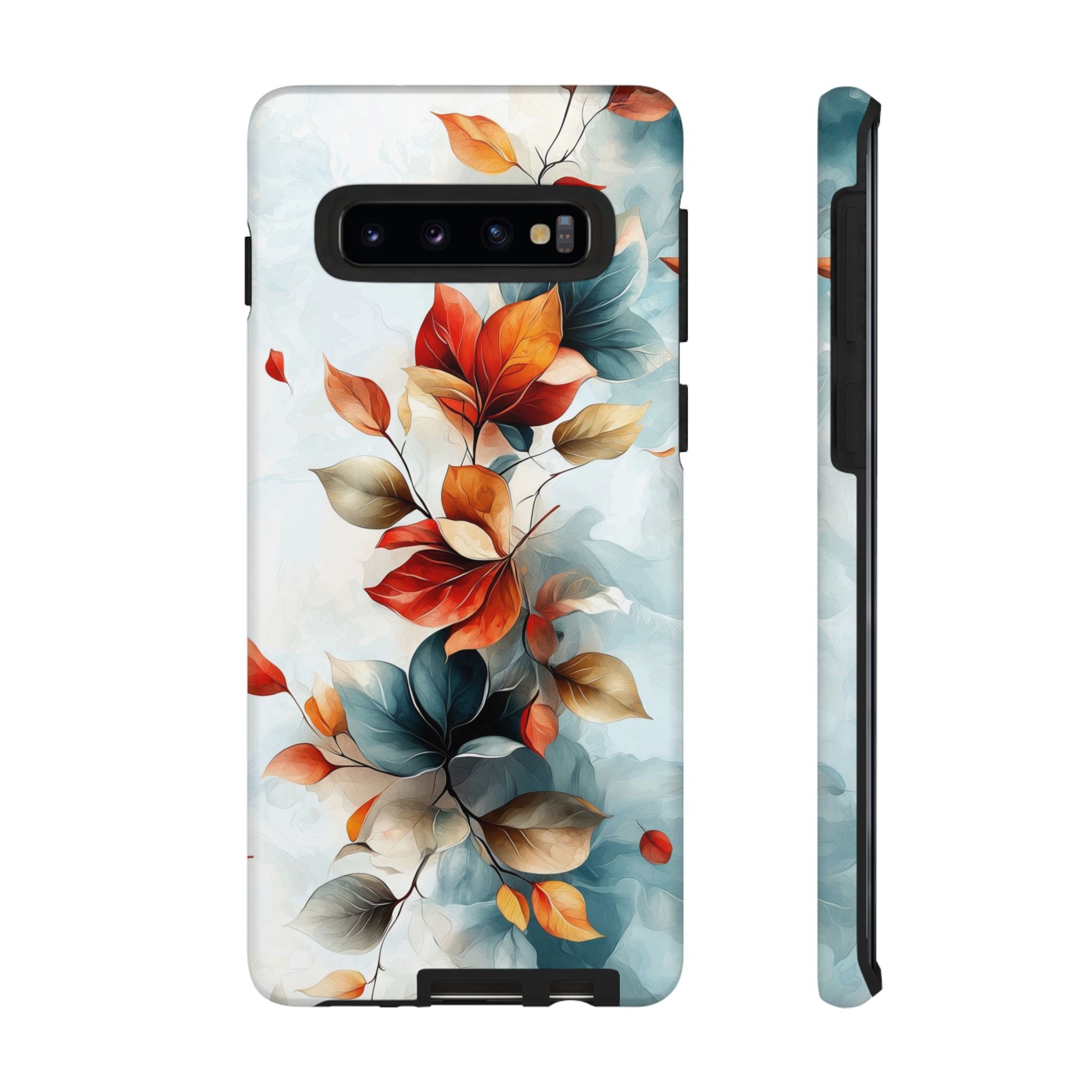 Floral Autumn Leaves Watercolour Tough Samsung Galaxy Case