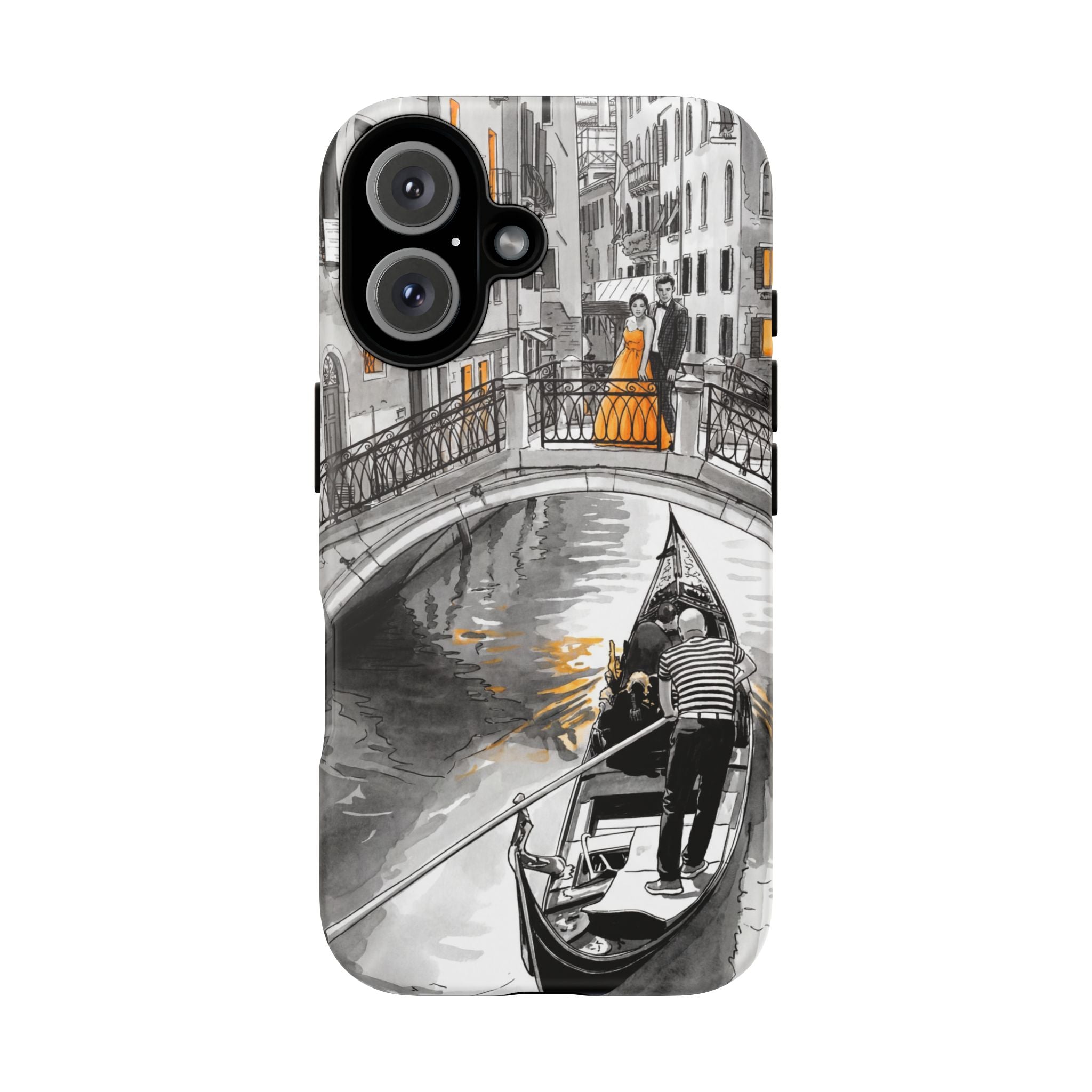 Venice Gondola iPhone Case | Romantic Canal Scene Protective Case