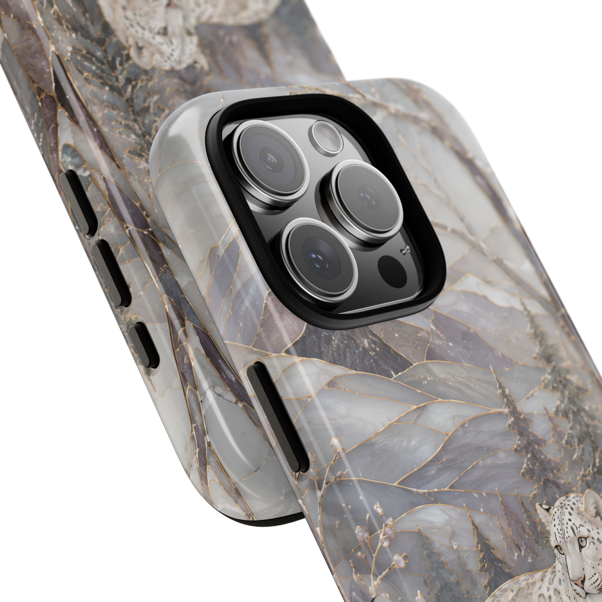 Snow Leopard iPhone Case | Winter Wildlife iPhone Case