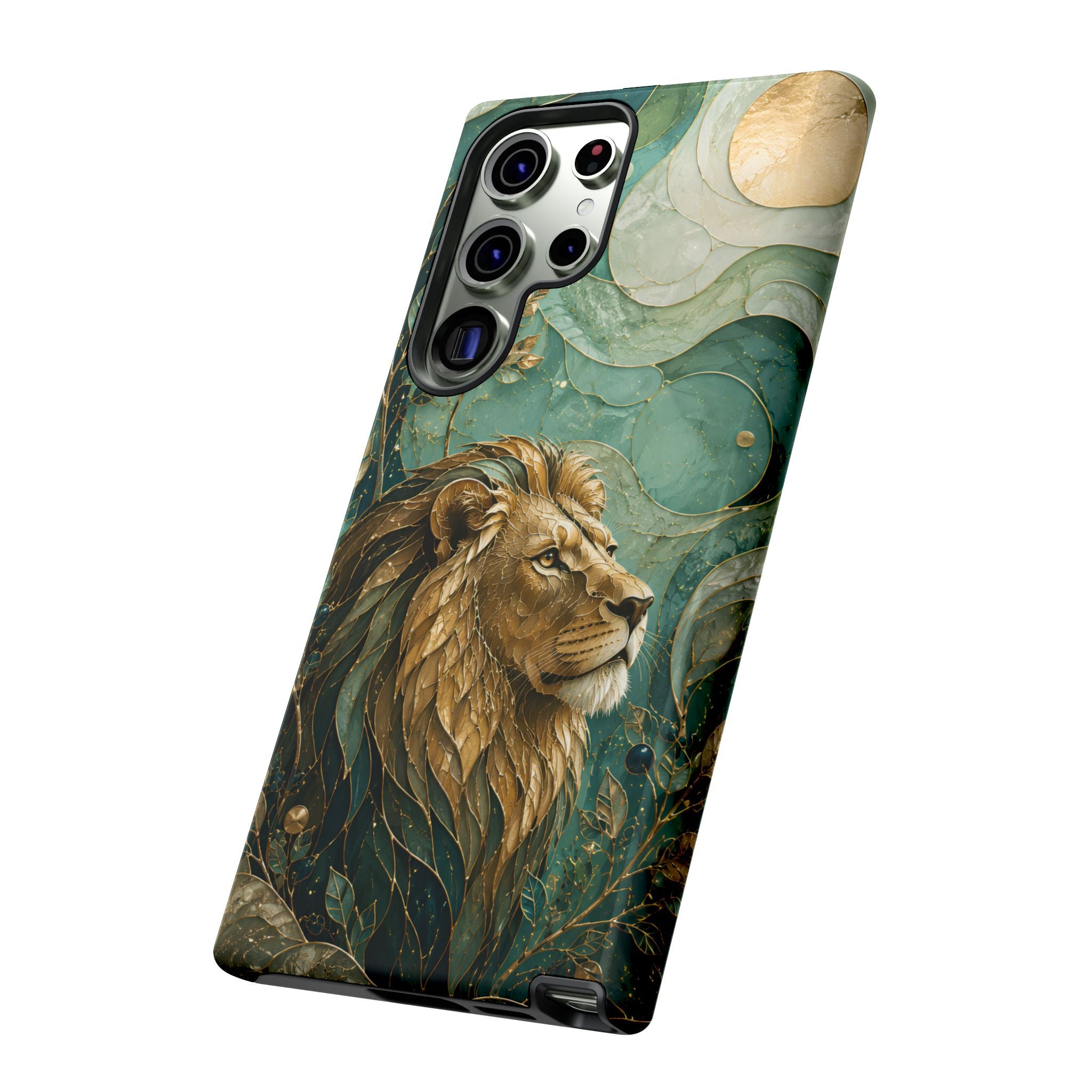 Lion Samsung Galaxy Phone Case | Majestic Lion Art Cover